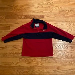 Childrens Place boys quarter zip fleece size (5/6) Boy Christmas Pullover